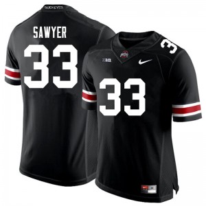 Jack Sawyer The Ohio State Football Replica Mens #33 Jersey - Black 259332-934