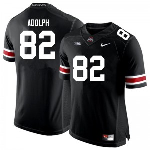 David Adolph The Ohio State #82 Mens Replica Football Jersey - Black 933358-214