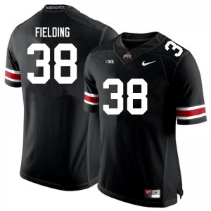 Jayden Fielding OSU Men Football 2025 #38 Jersey - Black 429567-949
