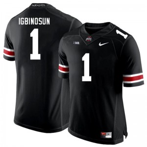 Davison Igbinosun Ohio State Football #1 Men Limited Jersey - Black 311760-774