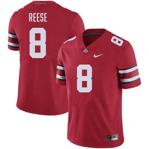 Arvell Reese Buckeye Nation Football #8 Player Mens Jersey - Red 791558-442