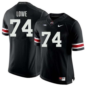 Carter Lowe Buckeye Nation Football Men's Alumni #74 Jersey - Black 201114-914
