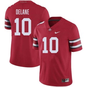 Faheem Delane OSU Buckeyes Mens Football #10 Official Jersey - Red 837745-428