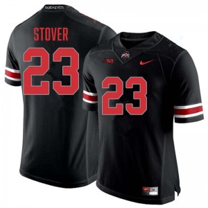 Garrett Stover Buckeye Nation Football Men's #23 Embroidery Jersey - Blackout 461548-416