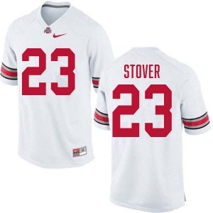 Garrett Stover Ohio State Football #23 Men Player Jersey - White 562201-264