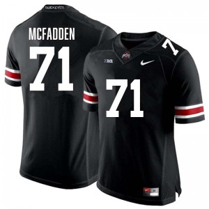 Jayvon McFadden Go Bucks Mens Football Stitched #71 Jersey - Black 586106-719