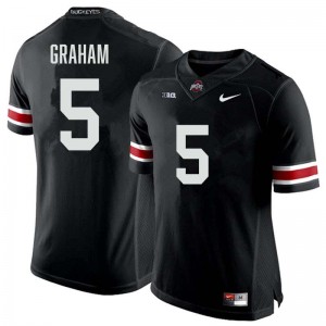 Mylan Graham Ohio State Limited Football Mens #5 Jersey - Black 123667-751