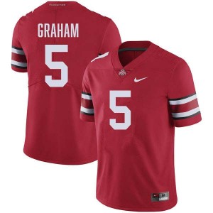 Mylan Graham Buckeye Nation #5 Football University Men Jersey - Red 288943-351