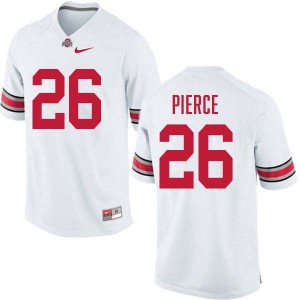 Payton Pierce The Ohio State Men's 2025-26 #26 Football Jersey - White 715307-781