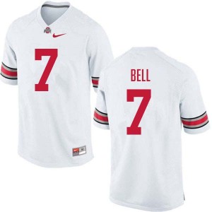 Phillip Bell The Fighting Buckeyes Replica Football #7 Men Jersey - White 309161-137