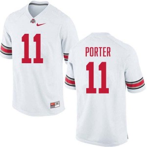Quincy Porter The Ohio State Men's Football Game #11 Jersey - White 641948-816