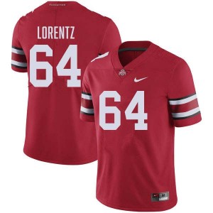 Simon Lorentz Go Bucks Mens Football Stitched #64 Jersey - Red 132338-609