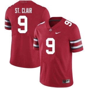 Tavien St. Clair The Fighting Buckeyes Alumni #9 Football Men Jersey - Red 674836-864