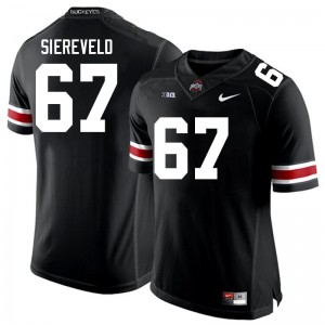 Austin Siereveld Buckeye Nation #67 Game Football Mens Jersey - Black 543616-304