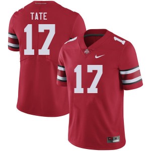 Carnell Tate The Ohio State NCAA Men's #17 Football Jersey - Red 168551-898