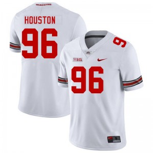 Eddrick Houston OSU Men's Alumni #96 Football Jersey - White 596269-351