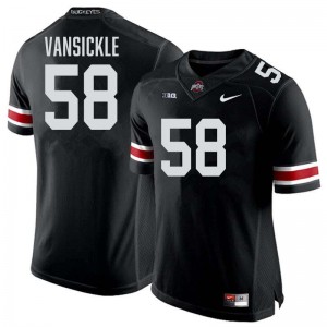 Gabe VanSickle OSU Football NCAA #58 Men's Jersey - Black 597299-767