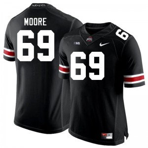Ian Moore Go Bucks Men's #69 Football Limited Jersey - Black 576867-846