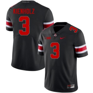 Lincoln Kienholz OSU #3 Replica Mens Football Jersey - Blackout 745033-537