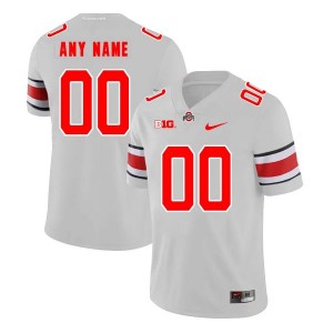 Custom Ohio State Buckeyes #00 Football Men 2025 Jersey - Gary 599319-476