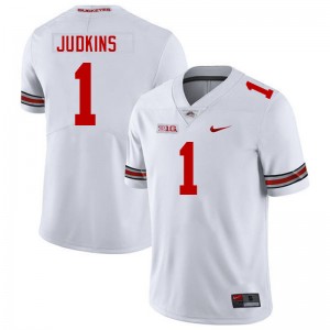 Quinshon Judkins Ohio State Football Mens #1 High School Jersey - White 593214-278