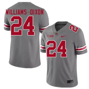 Sam Williams-Dixon OSU Official Mens #24 Football Jersey - Grey 477001-277