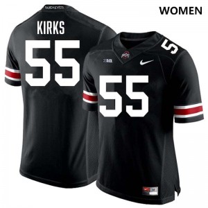 Dominic Kirks The Ohio State #55 Women Alumni Football Jersey - Black 698287-707