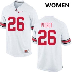 Payton Pierce The Ohio State Women #26 High School Football Jersey - White 248339-519