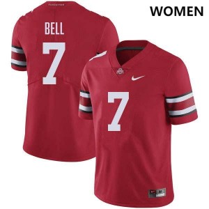 Phillip Bell Ohio State #7 Alumni Football Womens Jersey - Red 515839-503