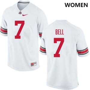 Phillip Bell The Ohio State Women's Football #7 NCAA Jersey - White 547591-973
