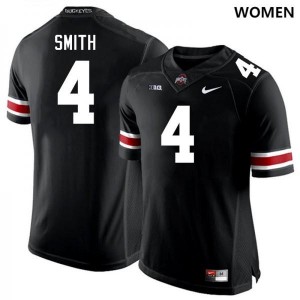 Jeremiah Smith Ohio State Football Women Game #4 Jersey - Black 928395-573