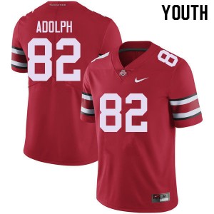 David Adolph The Ohio State #82 Youth Alumni Football Jersey - Red 633274-205