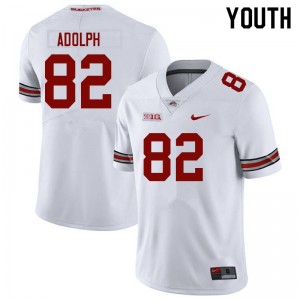David Adolph OSU Youth NCAA #82 Football Jersey - White 661418-668