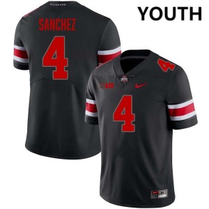 Devin Sanchez The Ohio State Football Youth Limited #4 Jersey - Blackout 322583-911