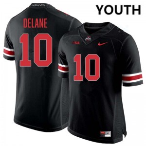 Faheem Delane Ohio State Buckeyes Limited Football Youth #10 Jersey - Blackout 321796-791