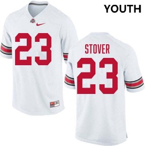 Garrett Stover Buckeye Nation Youth Football 2025-26 #23 Jersey - White 757975-601