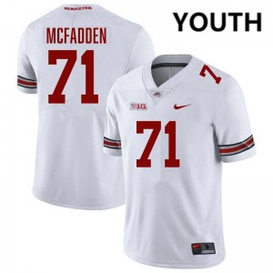 Jayvon McFadden The Ohio State Football #71 Replica Youth Jersey - White 191864-199