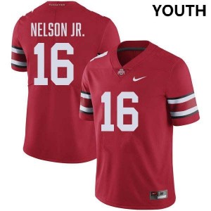 Keenan Nelson Jr. Buckeye Nation Football Youth Official #16 Jersey - Red 475244-655