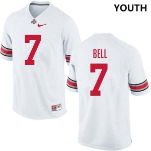Phillip Bell The Fighting Buckeyes High School Youth #7 Football Jersey - White 972305-540