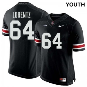 Simon Lorentz OSU Buckeyes Youth Official #64 Football Jersey - Black 114846-190
