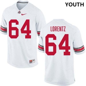 Simon Lorentz Go Bucks Football Game Youth #64 Jersey - White 964616-286