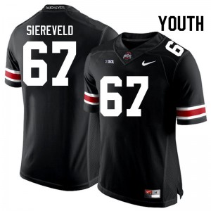 Austin Siereveld The Fighting Buckeyes #67 Youth Limited Football Jersey - Black 538932-759