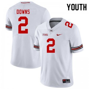 Caleb Downs Buckeye Nation Youth Football University #2 Jersey - White 872148-808