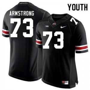 Devontae Armstrong Go Bucks Football High School Youth #73 Jersey - Black 574218-280