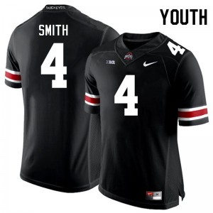 Jeremiah Smith Ohio State #4 Youth Football University Jersey - Black 580116-215