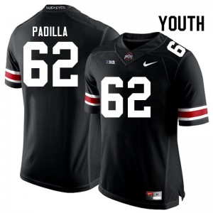 Joshua Padilla OSU Youth Football Replica #62 Jersey - Black 616954-211