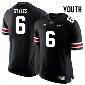Sonny Styles Ohio State Youth University #6 Football Jersey - Black 294798-275