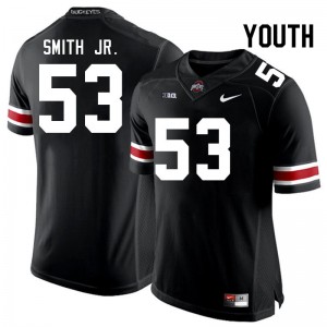 Will Smith Jr. Ohio State Buckeyes Youth Football Replica #53 Jersey - Black 988874-298